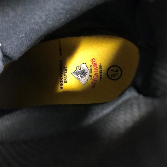 Men's Herman Survivor Boots Size 7.5 Safety - Picture 9 of 10